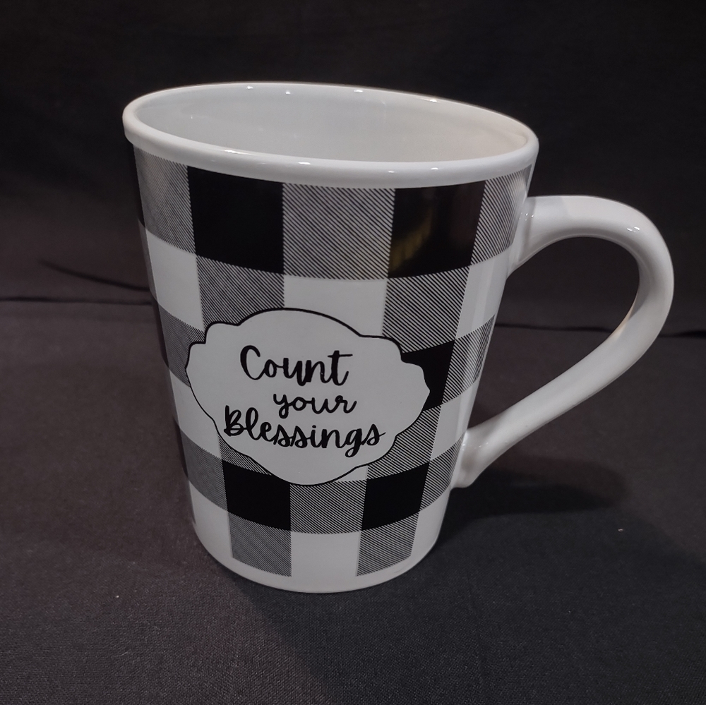 "Count Your Blessings" Royal Norfolk Mug